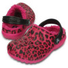 Crocs 203508 pink Classic Lined Graphic Clog -Παιδικά