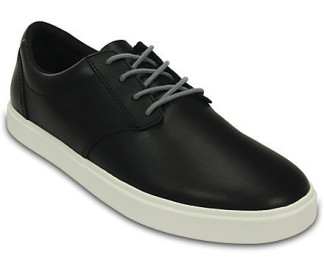 Crocs 203563 black Citilane Leather Lace-up Men