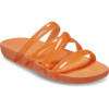 Crocs 208537-83L persimmon   Splash Glossy Strappy Sandal-Γυναικεία