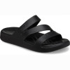 Γυναικείες παντόφλες Crocs 209587-001 black Getaway Strappy