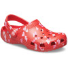 Σαμπό Crocs 209754-6ZR cherry red Classic VDay Clog K-Εφηβικό