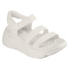 Γυναικεία πέδιλα Skechers 111126-WHT Foamies- Max Cushioning-Aura