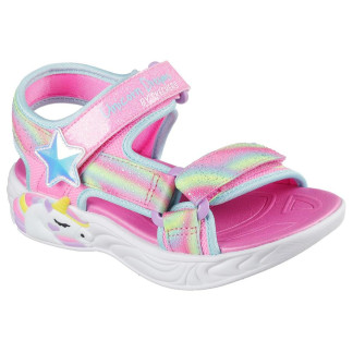 Παιδικά σανδάλια με φωτάκια Skechers 303107L-PKMT Unicorn Dreams Sandal-Dreamy Unicorns