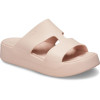 Παντόφλα πλατφόρμα Crocs 209409-6UR quartz Getaway Platform H-Strap-Γυναικεία