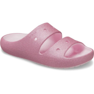 Παιδική παντόφλα Crocs 209705-6ZW pink milk glitter Classic Glitter Sandal V2