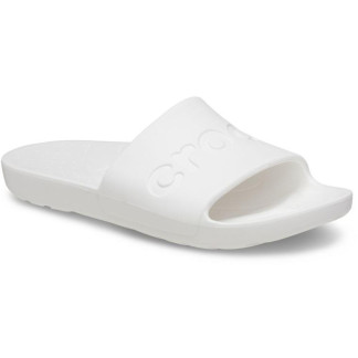 Παντόφλες Crocs 210088-100 white Crocs Slide-Unisex
