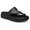 Γυναικείες πλατφόρμες Crocs 210834-001 black Getaway Platform Toe Loop