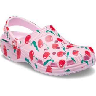 Σαμπό Crocs 211008-6ZW pink milk Claassic Fresh Fruits Clog-Γυναικεία