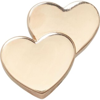 Αξεσουάρ Crocs 10009601 Gold Double Heart-Jibbitz