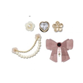 Αξεσουάρ Crocs 10018201 Gorgeous Pearls 5pack-Jibbitz