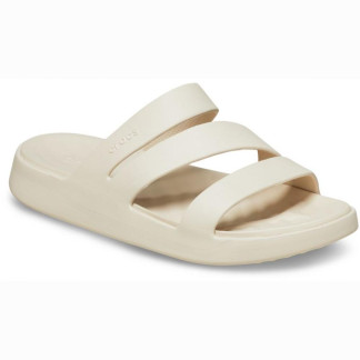 Γυναικείες παντόφλες Crocs 209587-160 stucco Getaway Strappy