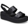 Πέδιλα πλατφόρμες Crocs 210676-001 black Brooklyn 4U-Γυναικεία