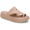 Γυναικείες πλατφόρμες Crocs 210834-7AF pink Getaway Platform Toe Loop